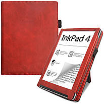 Чохол Galeo Vertical Leather Stand для Pocketbook 743G Inkpad 4, 743C Inkpad Color 2 Red