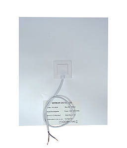 Нагрівальна плівка прямокутна (антизапотівання) 250х500 мм