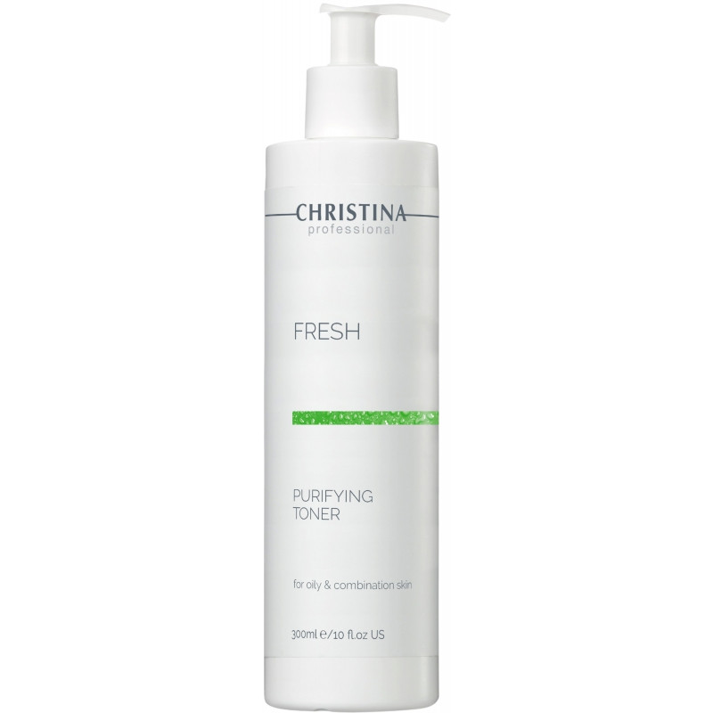 Тонік для очищення жирної шкіри з лемонграсом Christina Fresh Purifying Toner 300 мл