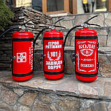Вогнегасник бар, Коли в душі пожежа, Червоний колір, подарунок пожежнику, подарунок для дня працівника ДСНС, фото 8