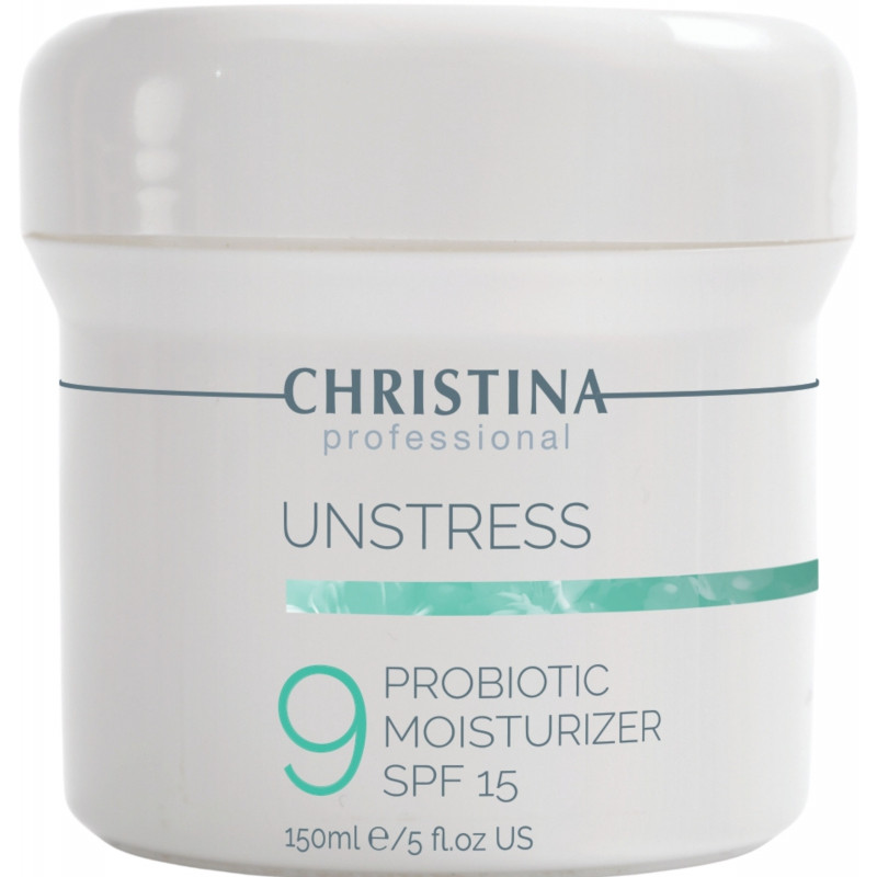 Зволожувальний засіб "Пробіотик" SPF 15 (крок 9) Christina Unstress ProBiotic Moisturizer SPF 15 150 мл