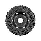 Диск-фреза випуклий до КШМ по дереву/шпаклівці/гіпсу (Ø=120/22.2 мм) t= 18 мм шорсткість № 2 Yato YT-59185, фото 2