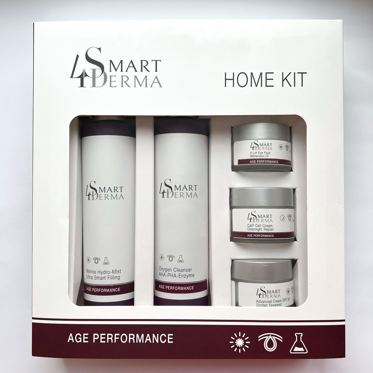 Smart4Derma Age Performance HomeKit Набір Антивіковий для всіх типів шкіри, фото 1