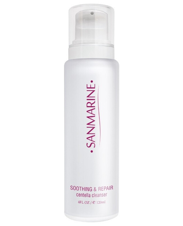 SanMarine Молочко для очищення чутливої шкіри Soothing and Repair Centella Cleanser 120 мл, фото 1