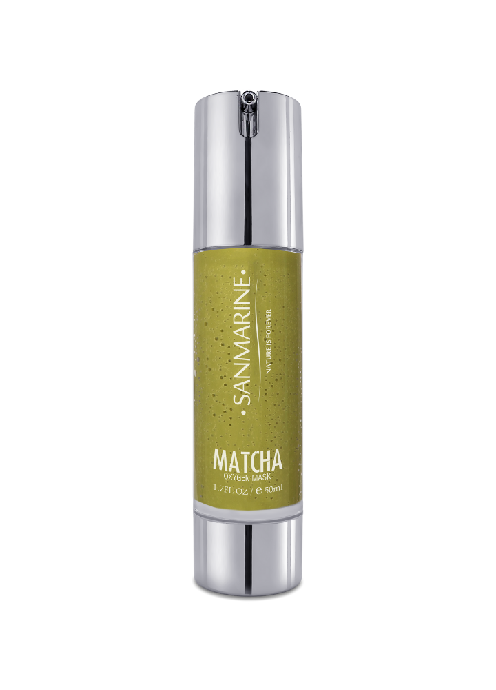 SanMarine Киснева маска з матча Matcha Oxygen Mask 50 мл, фото 1