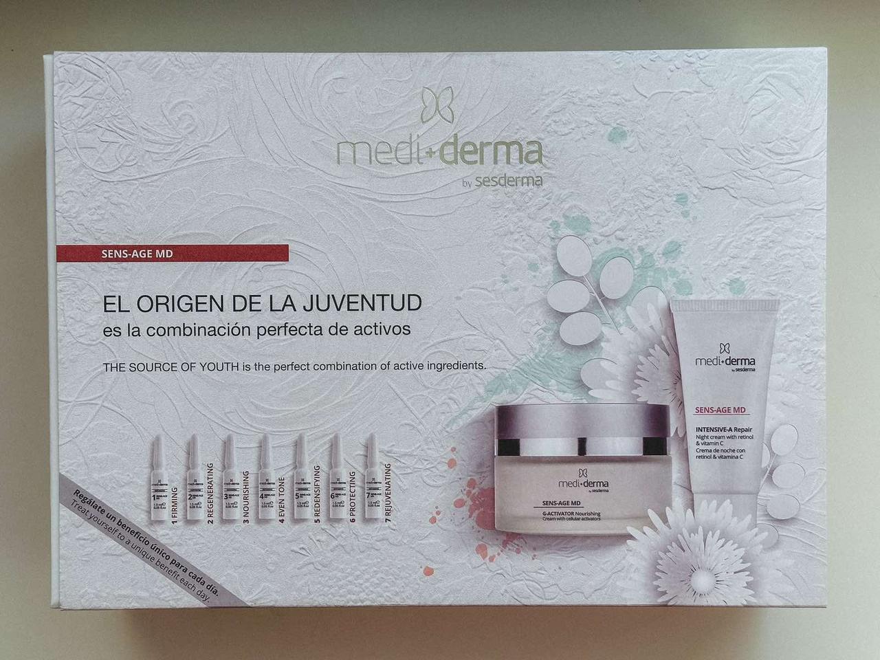 Набір антивіковий професійний догляд Mediderma Super Antiage