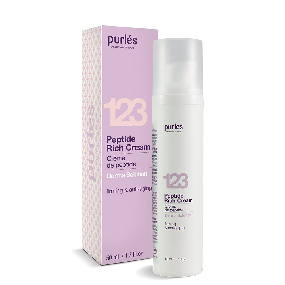 Поживний крем із пептидами Purles Peptide Rich Cream, 50 мл, фото 1