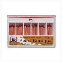 Штифты гуттаперчевые конусные Pearl Endopia 60 шт №25