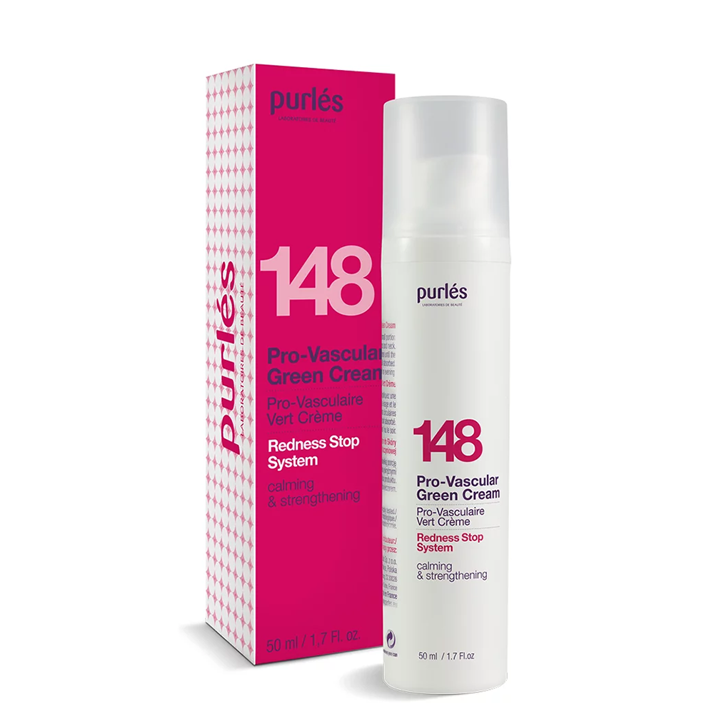 Про-судинний зелений крем Purles Pro-Vascular Green Cream, 50 мл, фото 1