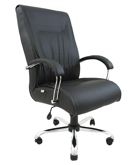 Зручне комп'ютерне крісло для директора бухгалтера керівника Мюнхен Munich Хром М1 Richman, фото 1