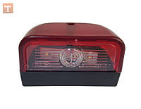 Підсвітка номеру діодна LED червона ( YP Турція)