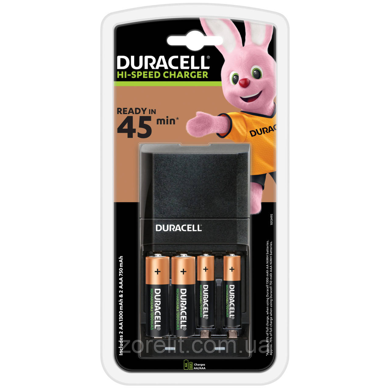 Зарядний пристрій Duracell CEF27 +2AA 1300 +2AAA750