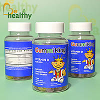 Витамин D для детей, 7.5 мкг, GummiKing, 60 жевательных мармеладок