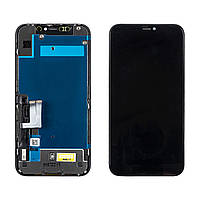 Дисплей APPLE iPhone 11 (IPS) (IN CELL) (JK) с черным тачскрином