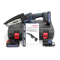 Акумуляторна пила ланцюгова Bosch Бош UniversalChain 24 (24V 4.0 Ah) АКБ мініпила (шина 15 см)