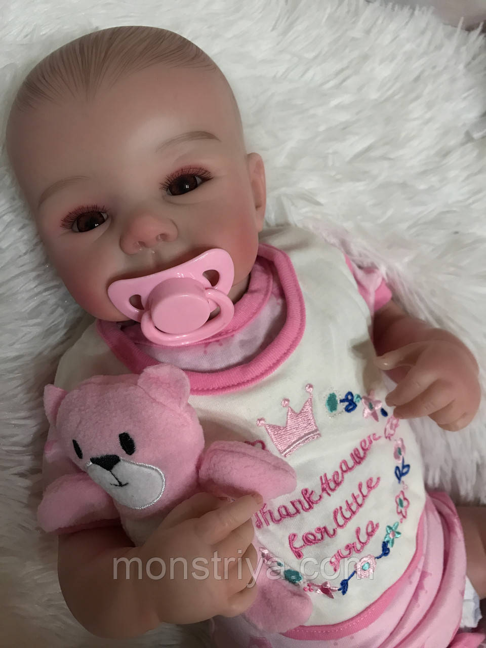 Дитяча лялька реборн для дівчинки 43 див. reborn