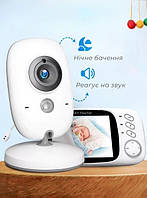 Електронна відеоняня з датчиком звуку Baby Monitor VB603 / радіоняня з портативним дисплеєм