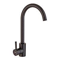 Змішувач для кухні Mixxus SUS-011 STONE Black (неірж. сталь) (MI6209)