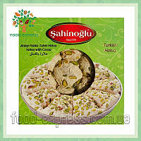 Тахинная халва (кунжутная) с фисташками Sahinoglu, 350г