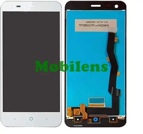 ZTE Blade S6 Plus Дисплей + тачскрин (модуль) білий, фото 1