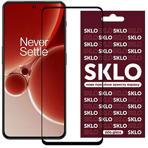 Захисне скло SKLO 3D (full glue) для OnePlus Nord 3 Чорний