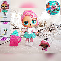 Lol Surprise! Holiday Present Surprise Dolls Treasure кукла Хол Холидей шарик на ёлку.