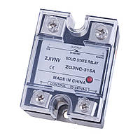 Реле твердотельное ZG3NC-315A однофазное 90-250VAC (25mA) / 90-480VAC (15A)