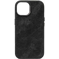 Чехол Denim with MagSafe для Apple iPhone 14 Pro (6.1") Black