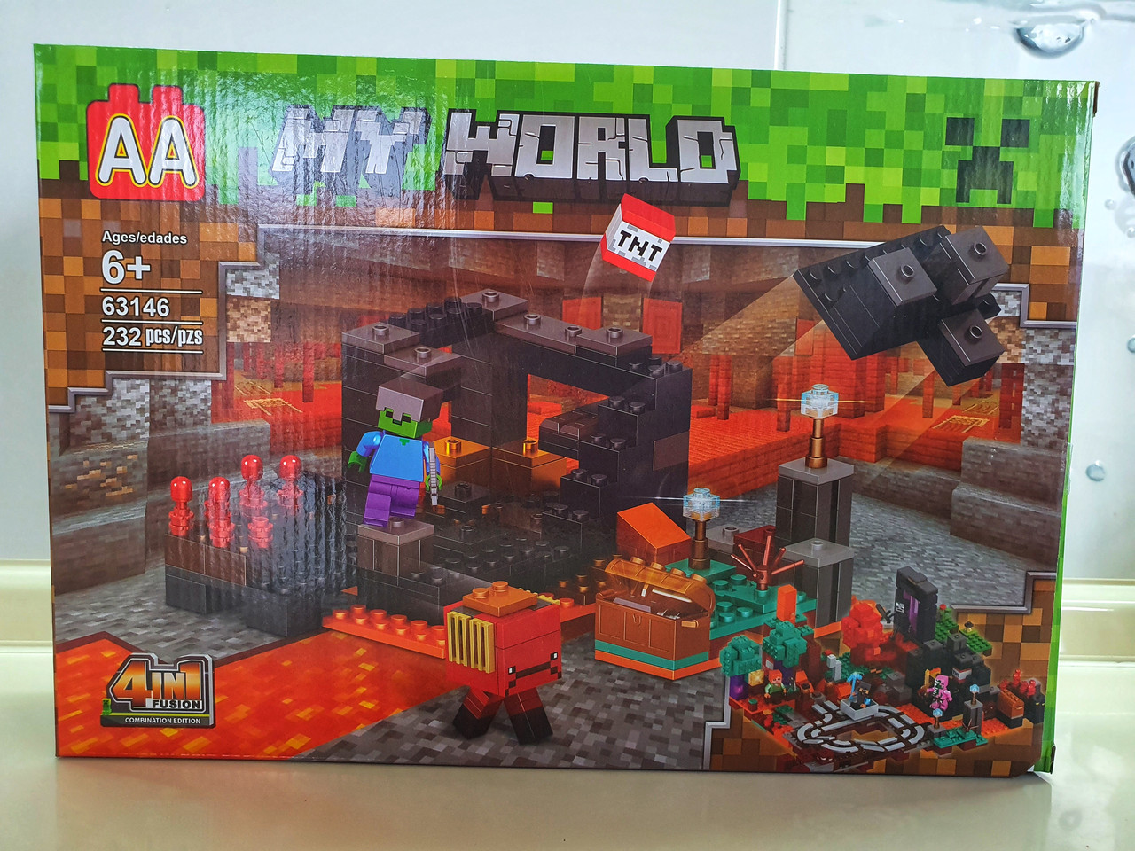 Конструктор Майнкрафт "Мій світ" Minecraft "My World", фото 1