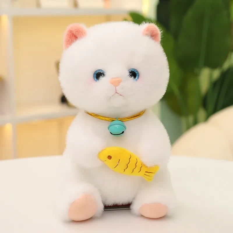 Мягкая игрушка белый кот Kawaii 23см (ID#2051287734), цена: 356.25 ...