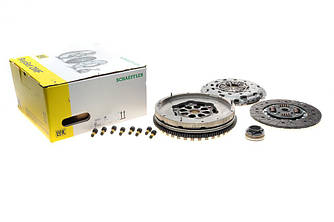 Демпфер + комплект зчеплення Ford Transit 2.4DI/TDE, 02-06, 55/66/85/88/92kw LuK 600 0024 00 UA62