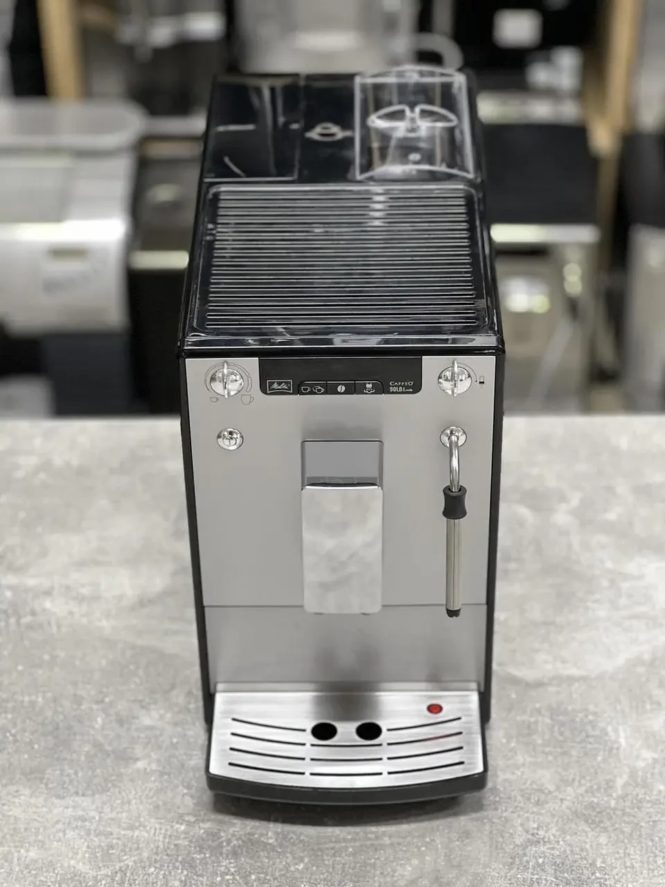 Кофеварка компактная Melitta CAFFEO SOLO с ручным капучинатором Б/У состояние идеал (Кофемашины эспрессо) - фото 4 - id-p2051306041