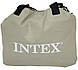 Надувне ліжко Intex 64418 з вбудованим насосом 220 V, 203 х 152 х 56 см Преміум Якість 2021, фото 6