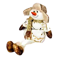 Новогодняя фигурка "Santa Snowman" Stenson R30906 420мм