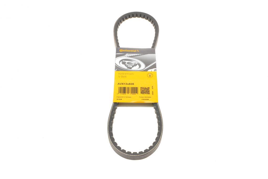 Ремінь генератора BMW/Lancia/Mazda/Etalon CONTINENTAL AVX13X835 UA62