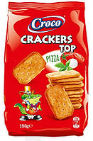 Крекер со вкусом пиццы CRACKERS TOP CROCO 150 г