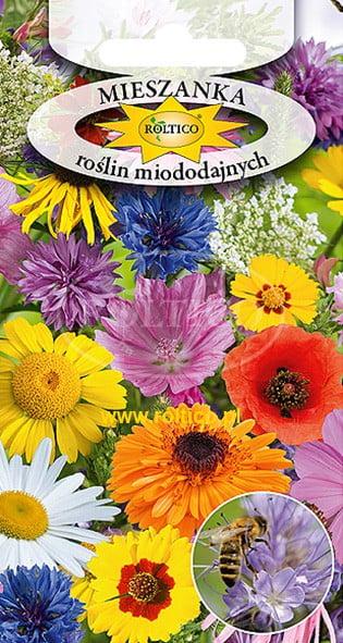 Суміш квітів медоносних \ Mieszanka roslin miododajnych 2 г Roltico Польща