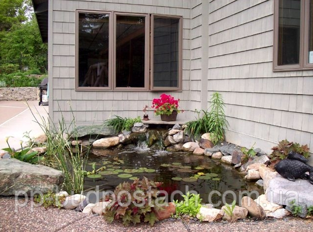 Ландшафтний дизайн ставка