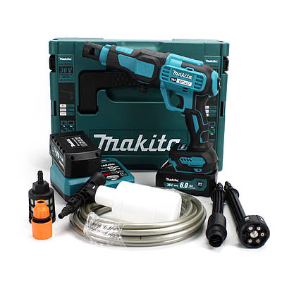 Акумуляторна ручна мийка Makita DXR-911 (36V, 6Ah, 40bar), АКБ мийка Макіта