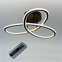 Потолочная LED люстра, светильник светодиодный Sunlight черный 183/92 W YT