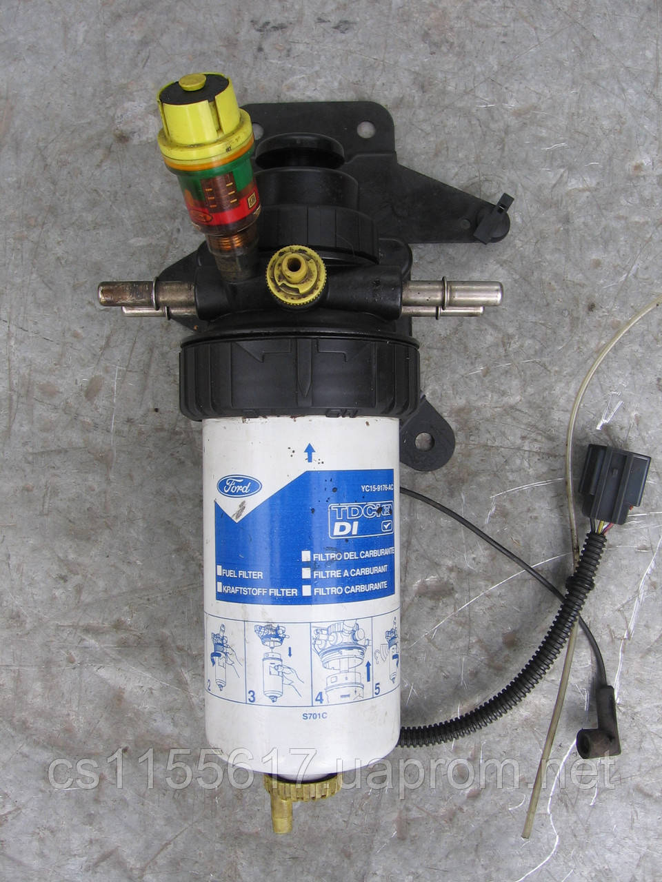 Корпус топливного фильтра (подогрев + подкачка) б/у на Ford Transit 2 ...