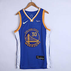 Синя майка джерсі Каррі 30 Голден Стейт Steph Curry Golden State Warriors 75TH ANNIVERSARY JERSEY