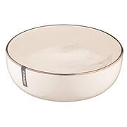 Тарілка супова ARDESTO Marmo, 19 см, бежева, кераміка