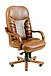 Крісло керівника офісного комп'ютерного преміумкласу Буфорд Buford Вуд Люкс М1 Richman, фото 7