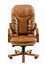 Крісло керівника офісного комп'ютерного преміумкласу Буфорд Buford Вуд Люкс М1 Richman, фото 6
