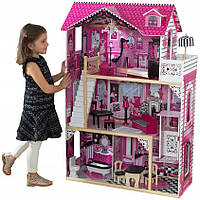 Большой игровой кукольный домик AVKO Вилла Барселона с лифтом + кукла А4748-7