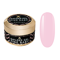 Моделирующий гель F.O.X Builder gel Pink baby, 15 мл