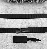 Ремень-нож Black стропа