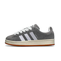 Кроссовки Adidas Campus Grey White, мужские кроссовки, адидас кампус