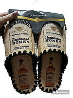 Мужские фетровые тапочки «Jack Daniels» Джек Дениелс размеры 40-47 42-43